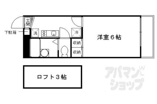 京都府京都市伏見区日野野色町 六地蔵駅 1K アパート 賃貸物件詳細