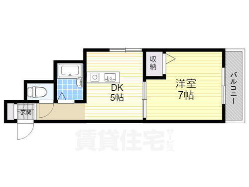 大阪府豊中市服部本町５丁目 服部天神駅 1DK マンション 賃貸物件詳細