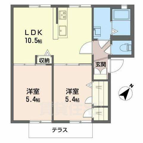 大阪府堺市西区浜寺元町１丁 浜寺公園駅 2LDK アパート 賃貸物件詳細