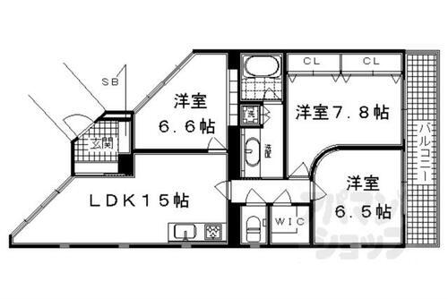 京都府京都市上京区釜座通丸太町上る夷川町 丸太町駅 3LDK マンション 賃貸物件詳細