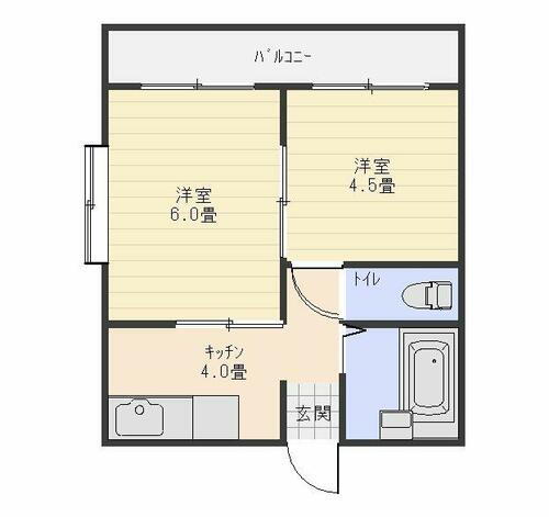 大分県別府市上人仲町 別府大学駅 2K アパート 賃貸物件詳細