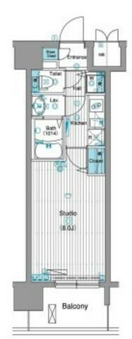 東京都中央区銀座１丁目 銀座駅 1K マンション 賃貸物件詳細