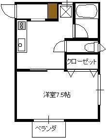 岩手県盛岡市厨川４丁目 1K アパート 賃貸物件詳細