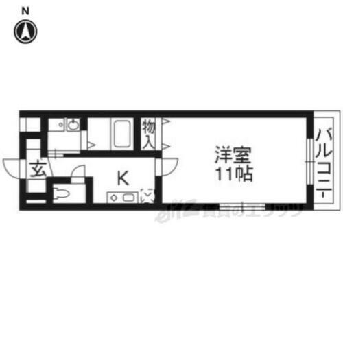 レシべ２ 3階 1K 賃貸物件詳細