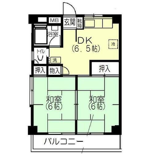 東京都練馬区東大泉４丁目 大泉学園駅 2DK マンション 賃貸物件詳細