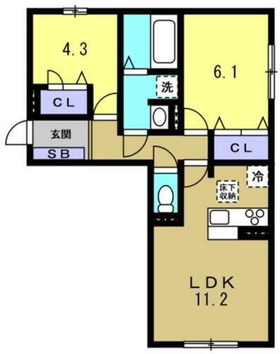 兵庫県西宮市笠屋町 東鳴尾駅 2LDK アパート 賃貸物件詳細