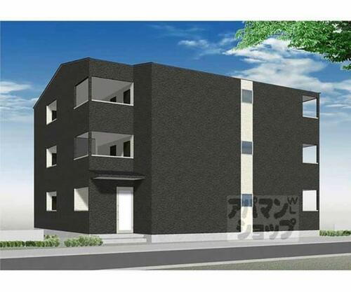 京都府京都市伏見区向島庚申町 3階建