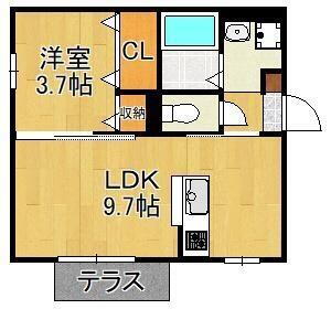 福岡県北九州市門司区大久保２丁目 門司港駅 1LDK アパート 賃貸物件詳細