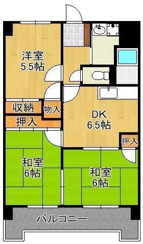 福岡県京都郡苅田町新津１丁目 小波瀬西工大前駅 3DK マンション 賃貸物件詳細