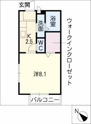 愛知県名古屋市天白区中平２丁目 原駅 1K アパート 賃貸物件詳細