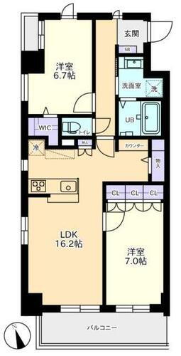 東京都昭島市中神町 賃貸マンション