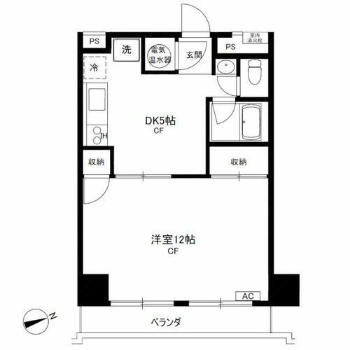 マンション五反田 4階 1DK 賃貸物件詳細