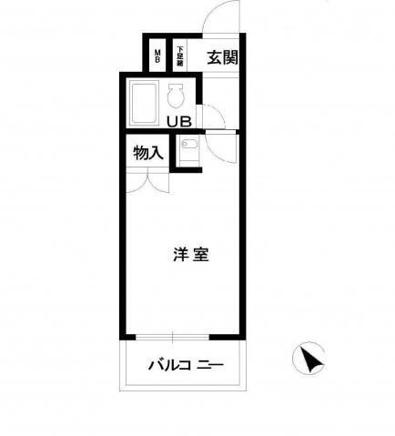 広島県広島市中区宝町 比治山橋駅 ワンルーム マンション 賃貸物件詳細