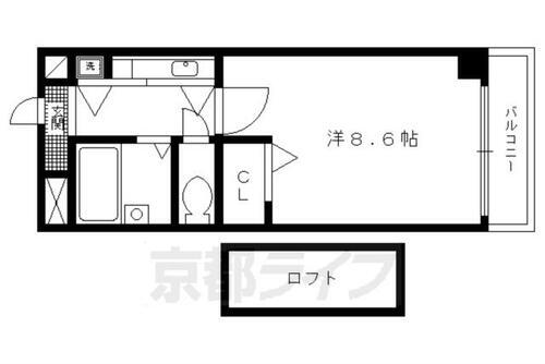 京都府京都市南区久世中久世町１丁目 桂川駅 1K マンション 賃貸物件詳細