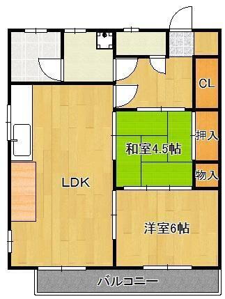 福岡県北九州市八幡西区大平２丁目 三ヶ森駅 2LDK アパート 賃貸物件詳細