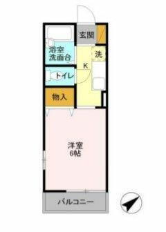 千葉県千葉市若葉区都賀３丁目 都賀駅 1K アパート 賃貸物件詳細