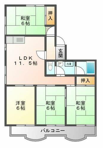 愛知県一宮市森本５丁目 妙興寺駅 4LDK マンション 賃貸物件詳細