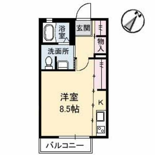 広島県呉市広吉松２丁目 1K アパート 賃貸物件詳細