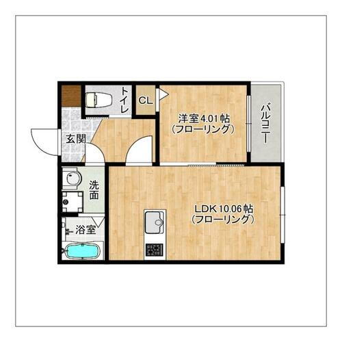 福岡県筑紫野市針摺中央２丁目 朝倉街道駅 1LDK アパート 賃貸物件詳細