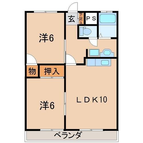 福島県安達郡大玉村大山字谷地 杉田駅 2LDK アパート 賃貸物件詳細