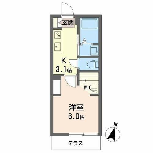 京都府京都市北区小山下内河原町 北大路駅 1K アパート 賃貸物件詳細
