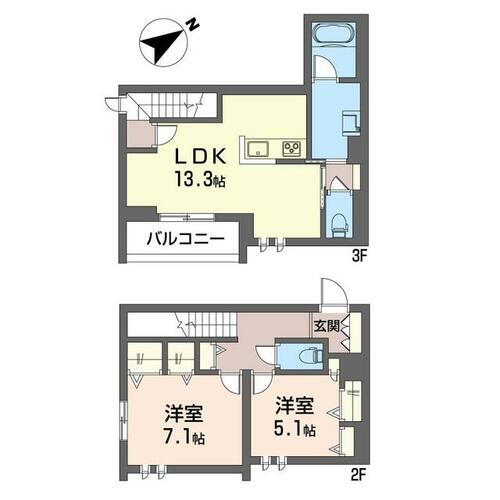 神奈川県相模原市南区旭町 相模大野駅 2LDK マンション 賃貸物件詳細