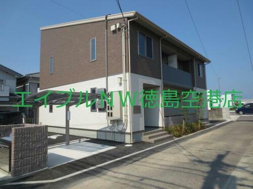 徳島県徳島市川内町平石若宮 賃貸アパート