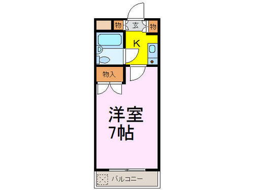 茨城県古河市原町 古河駅 1K マンション 賃貸物件詳細