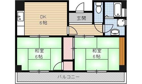 大阪府茨木市若園町 南茨木駅 2DK マンション 賃貸物件詳細