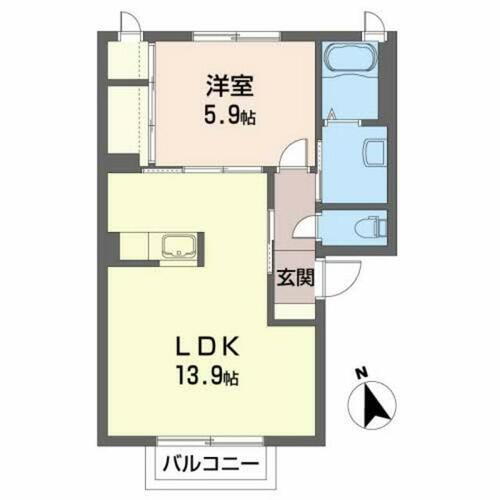 山形県山形市吉原１丁目 山形駅 1LDK アパート 賃貸物件詳細