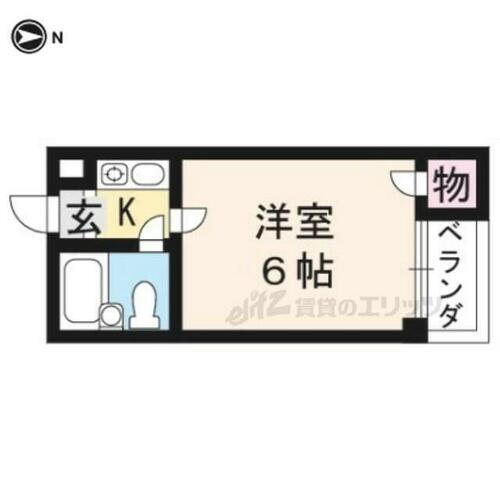 ヴィレッジヒル 1階 1K 賃貸物件詳細