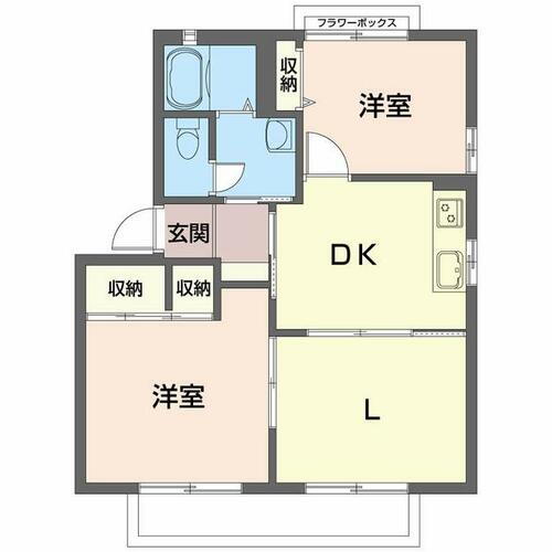 福島県郡山市大槻町字張股 郡山駅 3K アパート 賃貸物件詳細