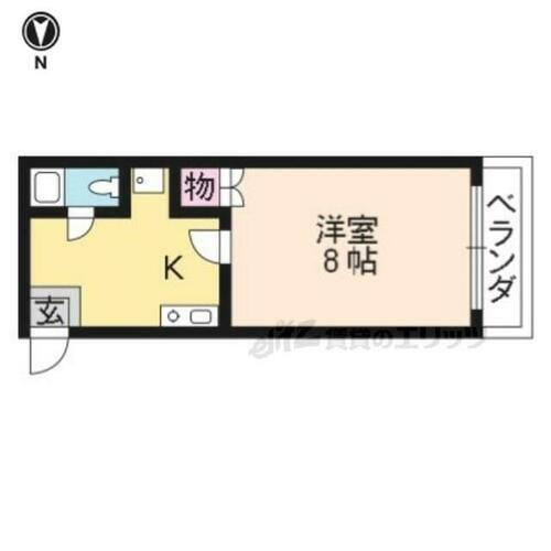 京都府京都市左京区静市市原町 二軒茶屋駅 1K マンション 賃貸物件詳細