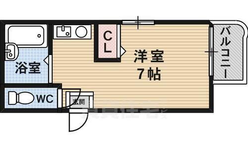 大阪府吹田市岸部南１丁目 岸辺駅 ワンルーム マンション 賃貸物件詳細