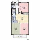 愛知県北名古屋市弥勒寺西１丁目 西春駅 3DK アパート 賃貸物件詳細