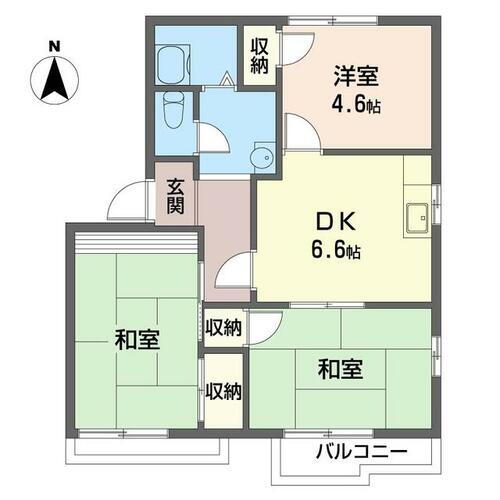 埼玉県川口市大字安行領根岸 蕨駅 3DK アパート 賃貸物件詳細