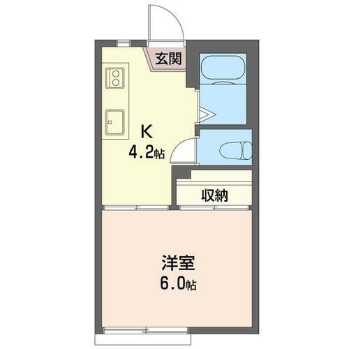 千葉県松戸市日暮２丁目 八柱駅 1K アパート 賃貸物件詳細