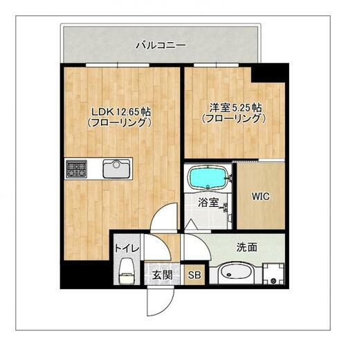福岡県福岡市早良区西新４丁目 藤崎駅 1LDK マンション 賃貸物件詳細