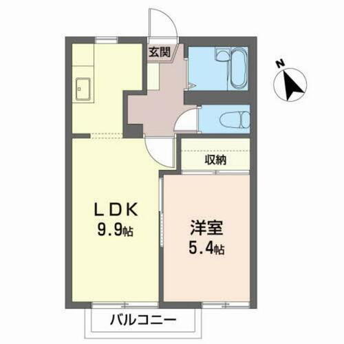 岩手県盛岡市上田堤２丁目 1LDK アパート 賃貸物件詳細