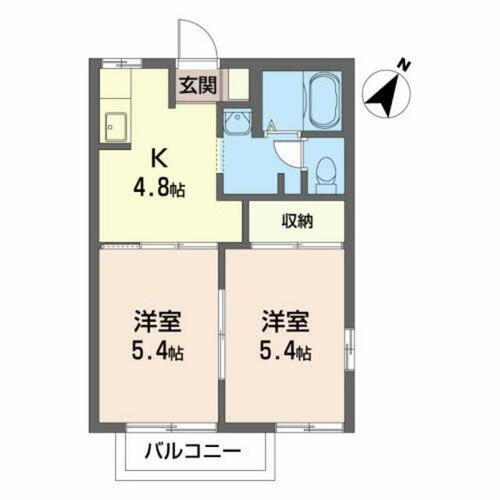 岩手県紫波郡矢巾町大字南矢幅 矢幅駅 2K アパート 賃貸物件詳細