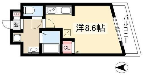 愛知県名古屋市東区東桜１丁目 栄町駅 ワンルーム マンション 賃貸物件詳細