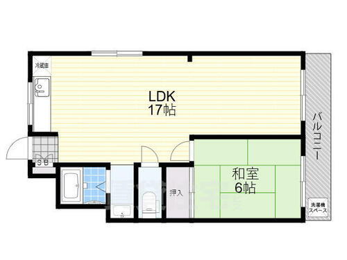 大阪府池田市中川原町 池田駅 1LDK マンション 賃貸物件詳細