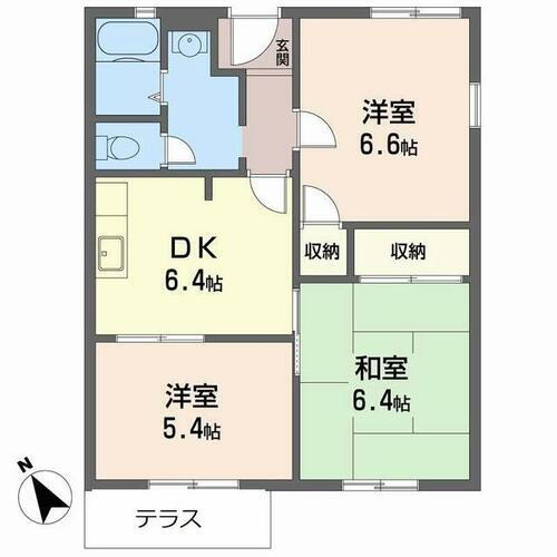 大阪府岸和田市尾生町５丁目 下松駅 3DK アパート 賃貸物件詳細