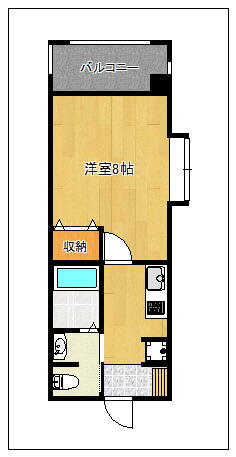 福岡県福岡市東区箱崎３丁目 箱崎駅 1K マンション 賃貸物件詳細