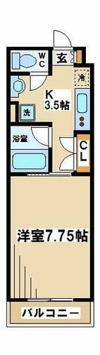 東京都世田谷区給田４丁目 千歳烏山駅 1K マンション 賃貸物件詳細