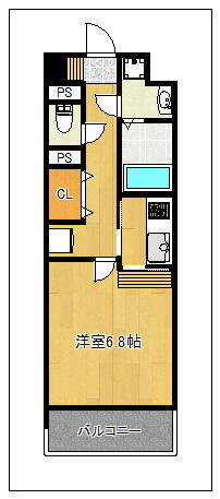 福岡県福岡市東区箱崎１丁目 箱崎駅 1K マンション 賃貸物件詳細