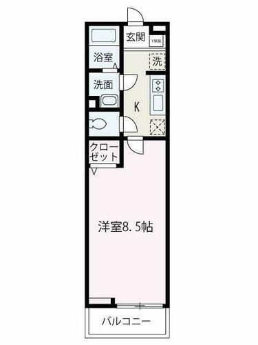 埼玉県所沢市大字上安松 秋津駅 1K アパート 賃貸物件詳細