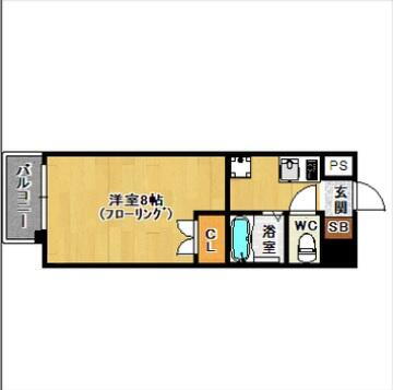 福岡県福岡市博多区千代４丁目 千代県庁口駅 1K マンション 賃貸物件詳細