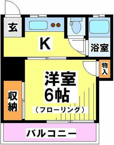 東京都調布市菊野台３丁目 柴崎駅 1K アパート 賃貸物件詳細