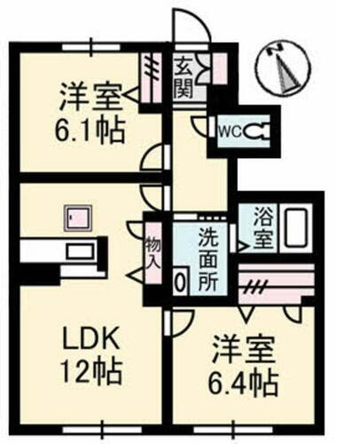 広島県山県郡北広島町有田 2LDK アパート 賃貸物件詳細